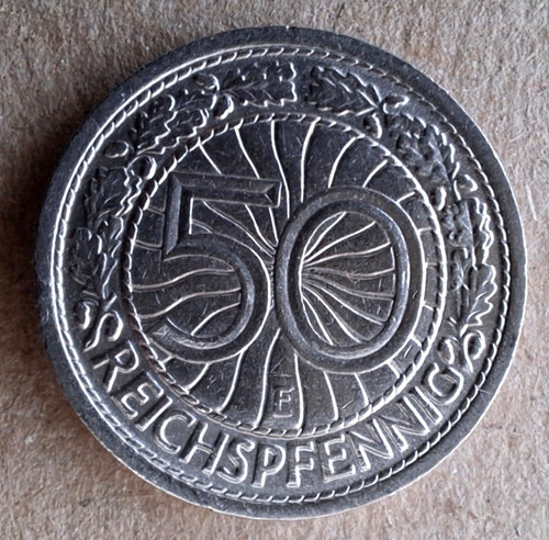 Weimar reichspfennig - 50,