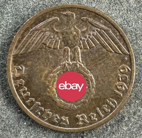 Reichspfennig 1939 drittes - reichspfennig, f