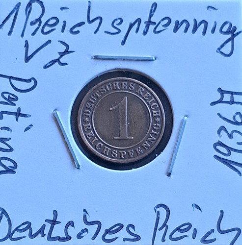 Reichspfennig 1936 a - 1,