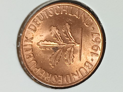 Brd pfennig 1967 in - brd,