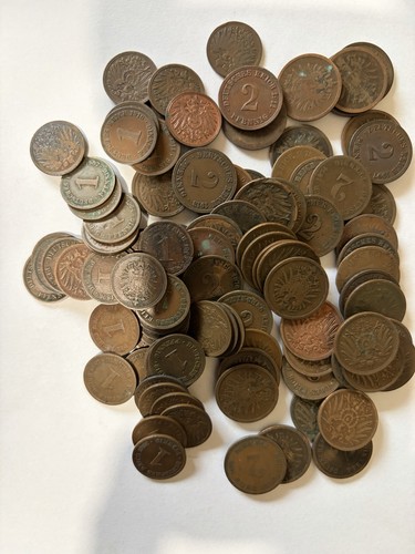 Lot deutsches 2 pfennig - &,