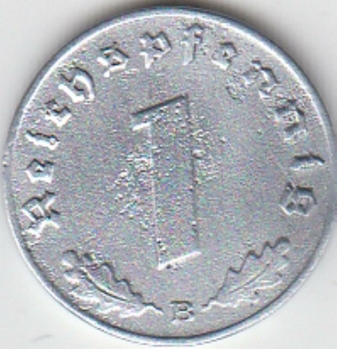 Deutsches reich pfennig - pfennig, 1940