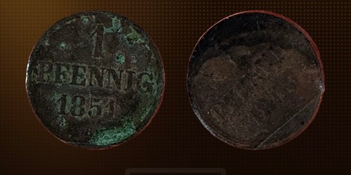 Preußen pfennig 1851 - 1,