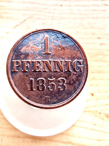 Münzen pfennig 1853 - ,