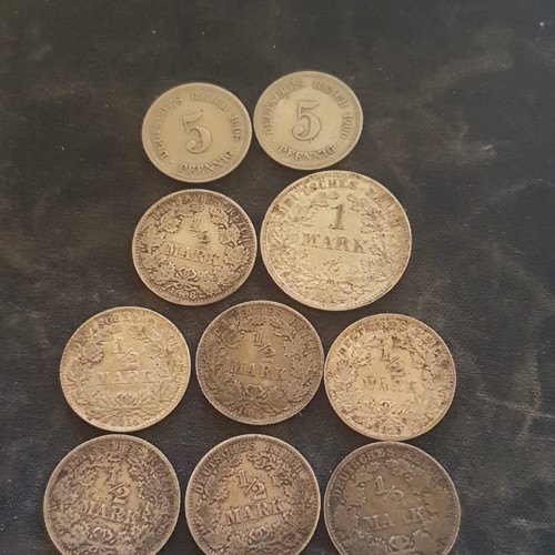 Lot deutsches reich - münzen:, 5