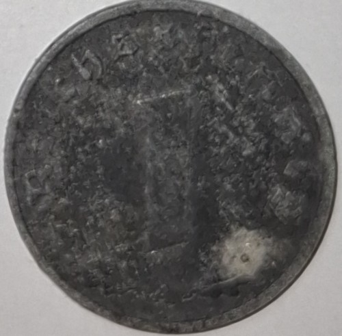 Münze reichspfennig 1943 - 1,