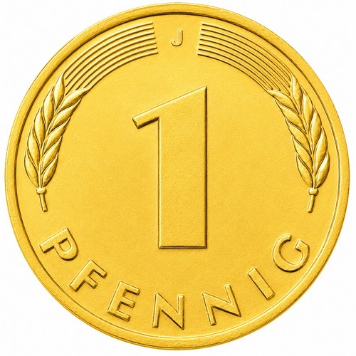 Pfennig münze - pfennig,