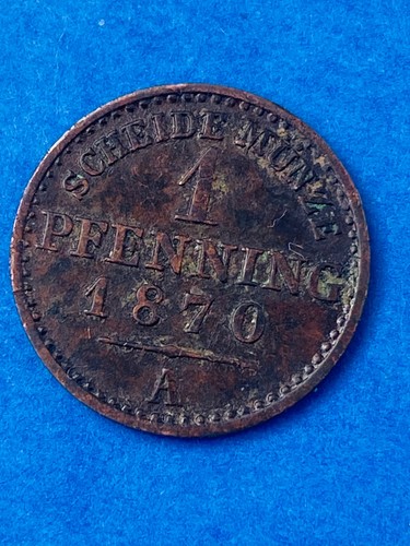 Preussen pfennig 1870 a - ,