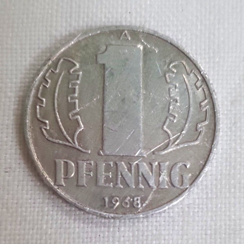 Ddr münze pfennig 1968 - münze,