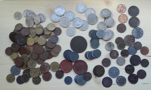 Münzen kleine sammlung - sammlung, mark