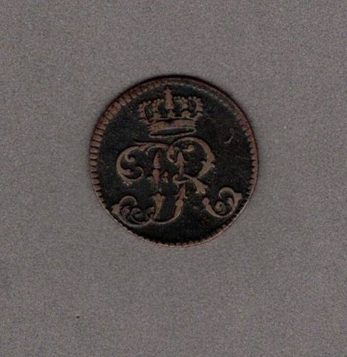 Preussen pfennig 1753 a - 1753,