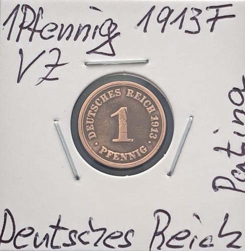 Pfennig 1913 deutches - pfennig,