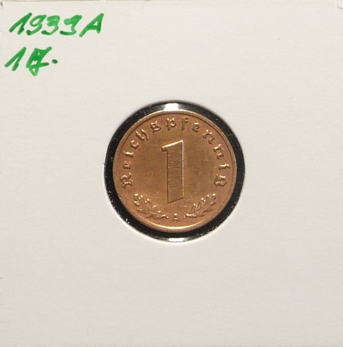 Pfennig 1939 e - a, u.