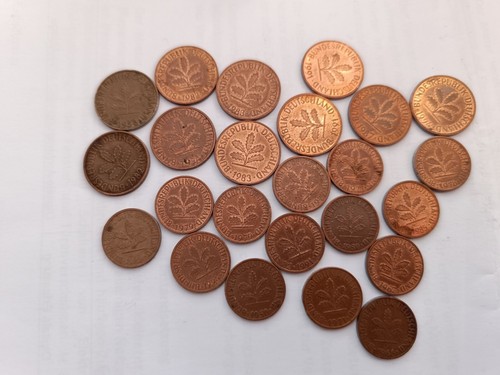 Lot münzen pfennig - 1-2,