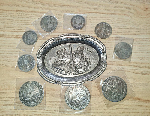 Ddr deutschland münzlot - münzlot, 1948