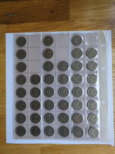 Pfennig münzen aus - 50,