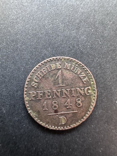 Preußen pfennig 1848 d - preußen,