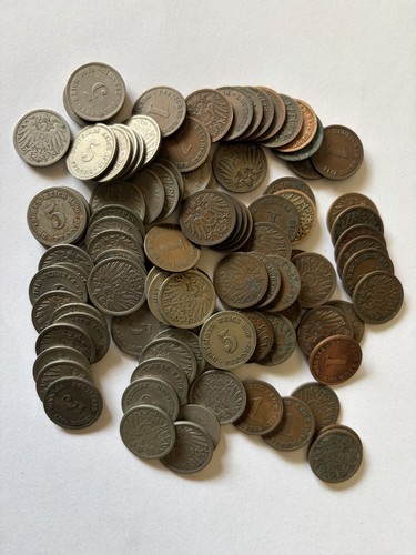 Lot deutsches reich und 5 - deutsches,