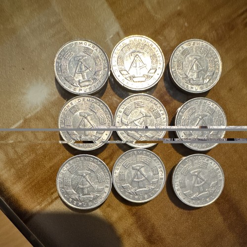 Ddr pfennig münzen - ddr, 1