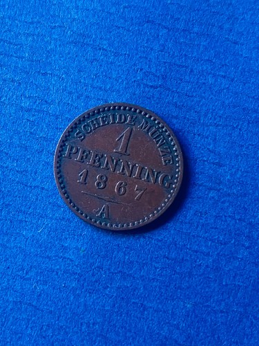 Preussen pfennig 1867 - preussen, 1