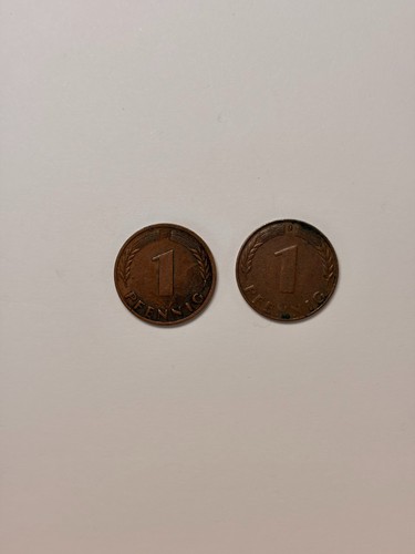 Pfennig münzen bank - pfennig,
