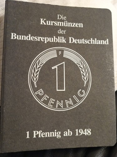 Kursmünzen brd pfennig ab - brd, 1