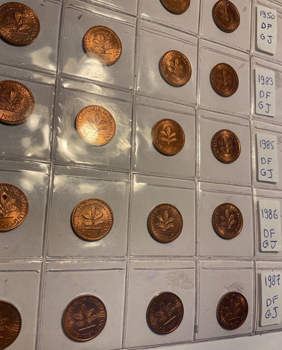 Pfennig münzen stück - pfennig,