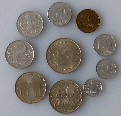 Ddr mark erinnerungssatz - mark, 1