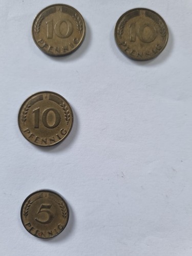 Münzen 1949 3x 10 - 4,