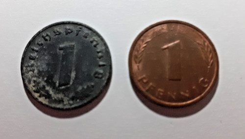 Pfennig deutsches reich und - 1,