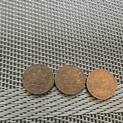 Brd pfennig münzen lot - münzen,