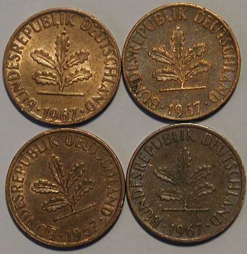 Pfennig 1967 g - 1, f