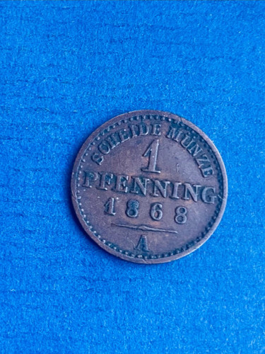 Preussen pfennig 1868 a - ,