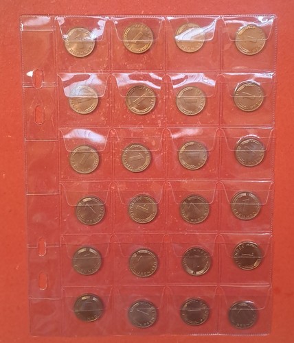 Pfennig 1950 bis 2001 - 1,