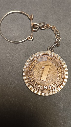 Schlüsselanhänger pfennig - 1,