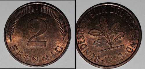 Pfennig verschiedene - 2,