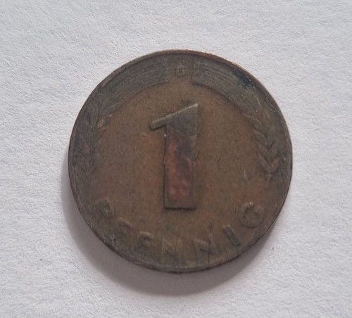Pfennig münze 1949 bank - 1,