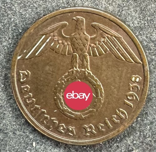 Reichspfennig 1938 drittes - 1, a