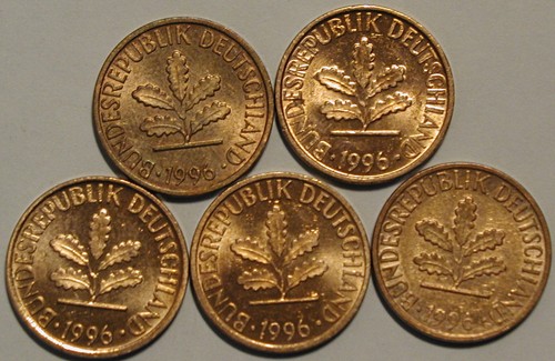 Pfennig 1996 f g - g, j