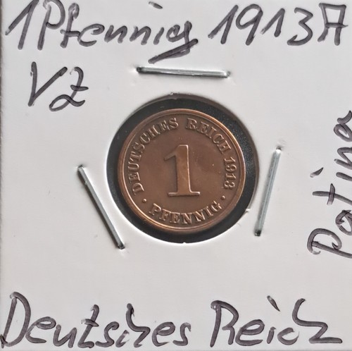 Pfennig 1913 deutches - pfennig,