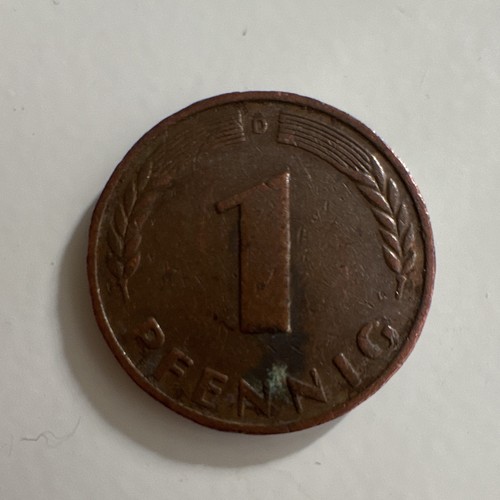 Brd pfennig münze - 1,