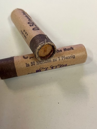 Pfennig 1950 originalrolle - 1,