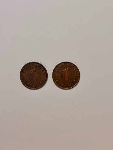 Pfennig münzen bank - münzen,