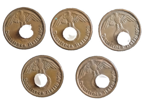 Deutschland 1 pfennig - deutschland, -5x
