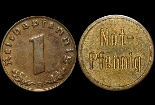 Kurios pfennig - kurios:, 1