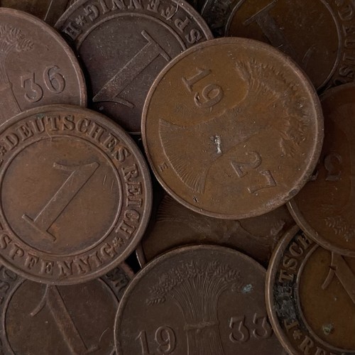 Weimarer republik pfennig - republik, 1