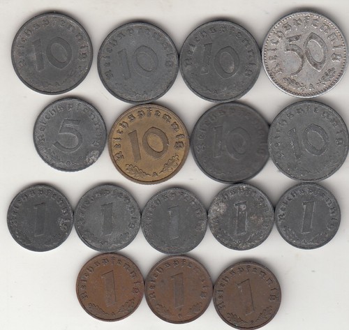 Lot von münzen 1 - lot,