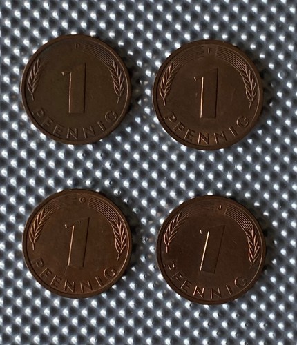 Brd pfennig 1981 f g - pfennig, d-f-g-j
