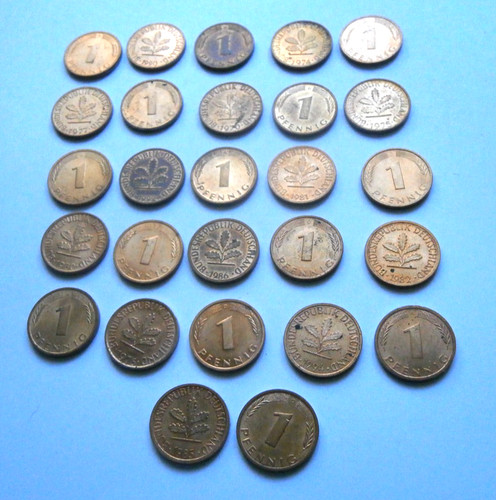 Münzen pfennig brd - á, 1
