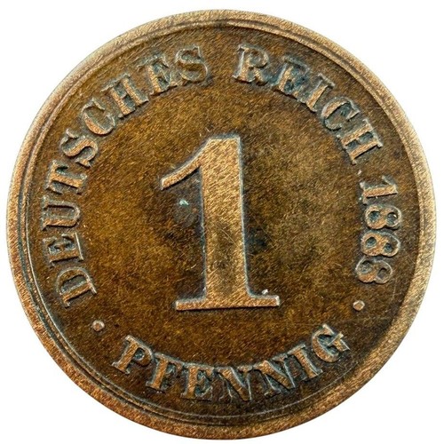 Pfennig 1888 deutsches - pfennig,